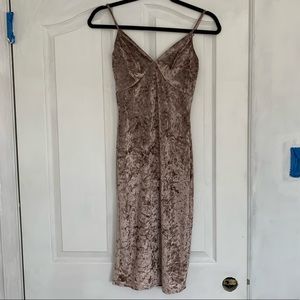 Velvet Bodycon Dress